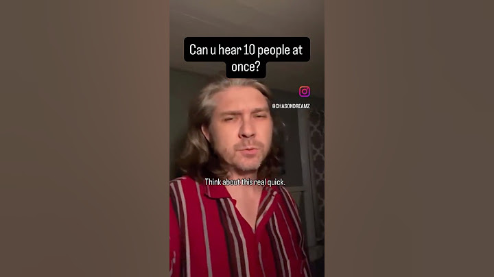 Can u hear 10 people at once?