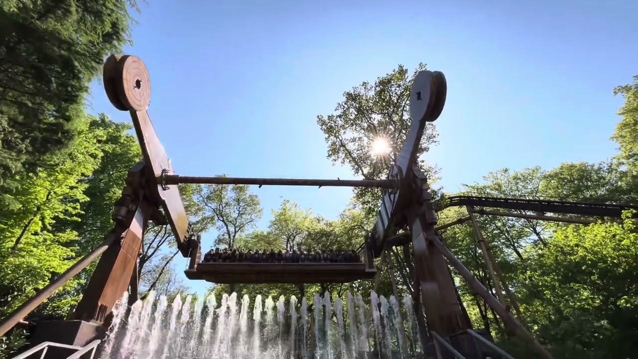 De waterspin in Duinrell