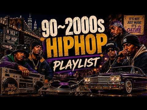 🎧 90s–2000s Old School Hip Hop Playlist | Boom Bap & G-Funk
