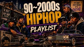 🎧 90s–2000s Old School Hip Hop Playlist | Boom Bap & G-Funk