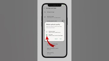 Whatsapp par HD photo kaise bheje | How to send high quality images on whatsapp | #youtubeshorts