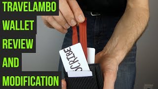 Travelambo Wallet Review and Modification