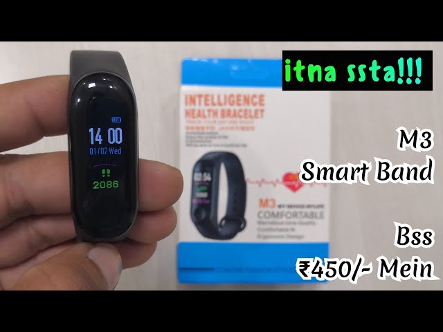 Plastic English M3 Fitness Band For Multi Purpose, For Gym, Model  Name/Number: Be at Rs 240/piece in New Delhi