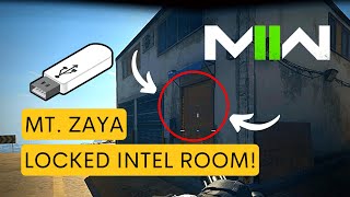 Modern Warfare 2 2022 How To Get In Locked Intel Room On Mt Zaya Intel Location Spec Ops