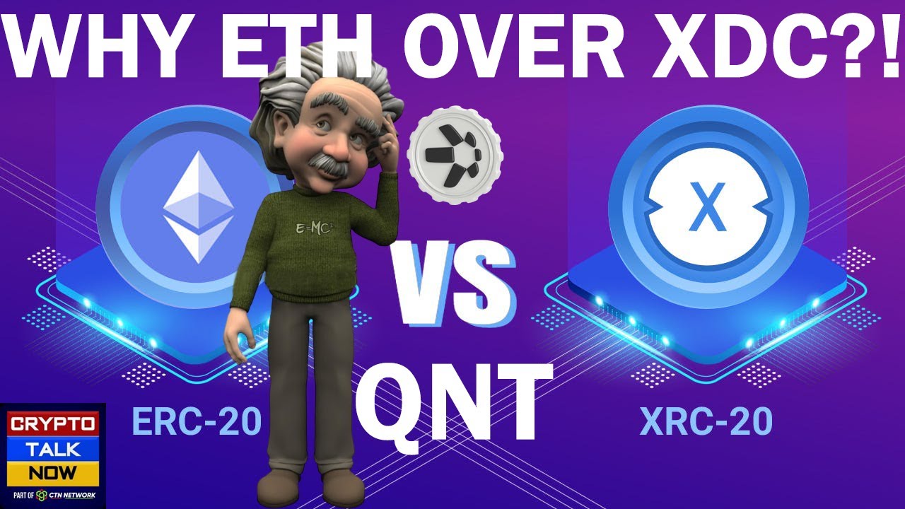 🚨QUANT QNT - WHY DID QUANT CHOOSE ERC-20 INSTEAD OF XDC-20?! THE TOKENICER BREAKDOWN 