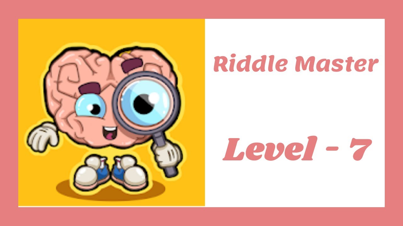Riddle Master Level 7 Walkthrough
