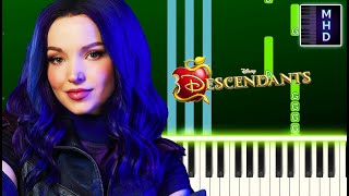 Video thumbnail of "Dove Cameron - If Only (from Descendants) (Piano Tutorial Easy)"