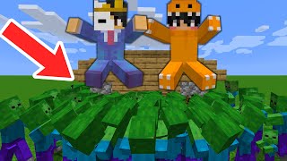 Zombies Vs The Most Secure Minecraft House