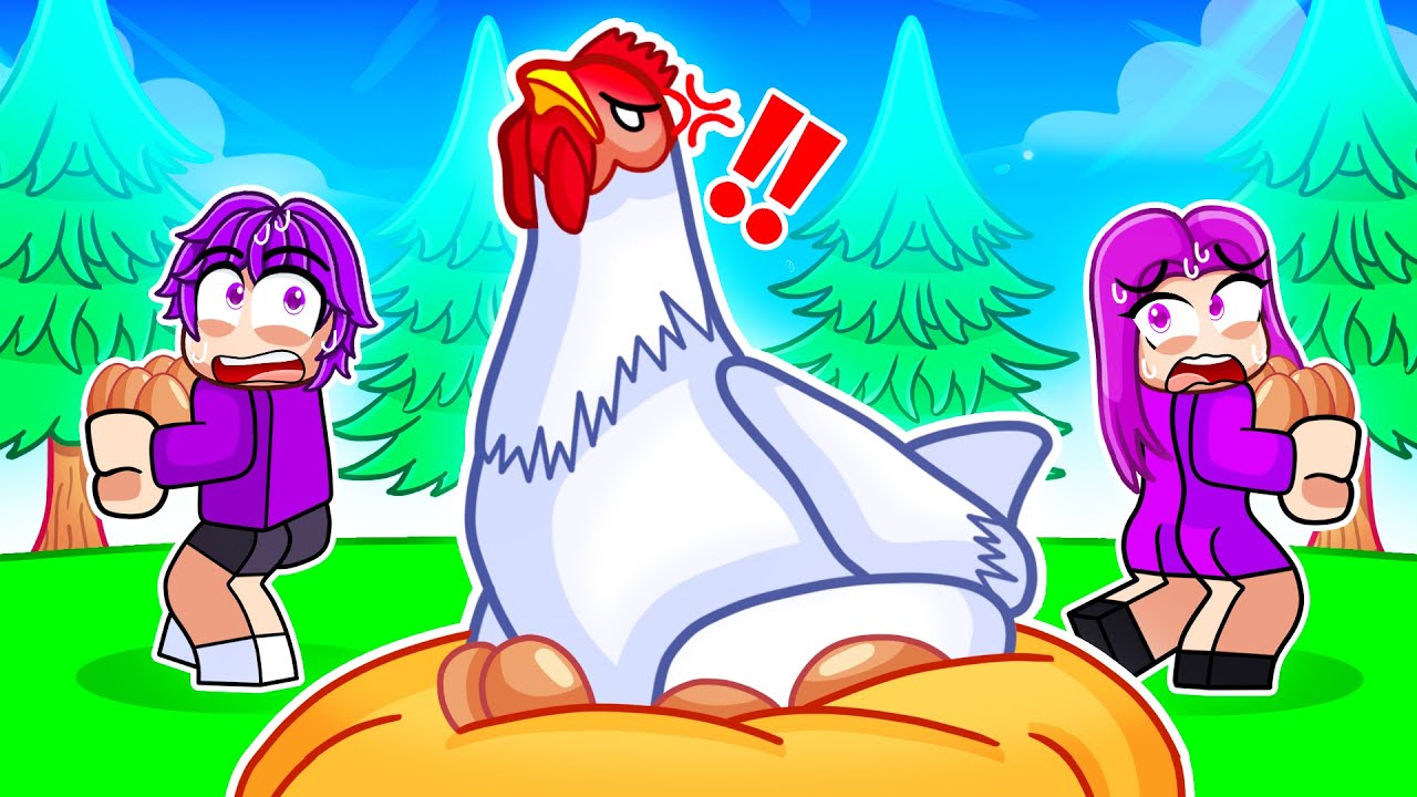 ROBLOX ESCAPE THE CHICKEN… - YouTube