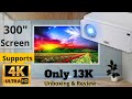 Best Budget Full HD Projector | Blitzwolf VP2 Unboxing & Review | 2020