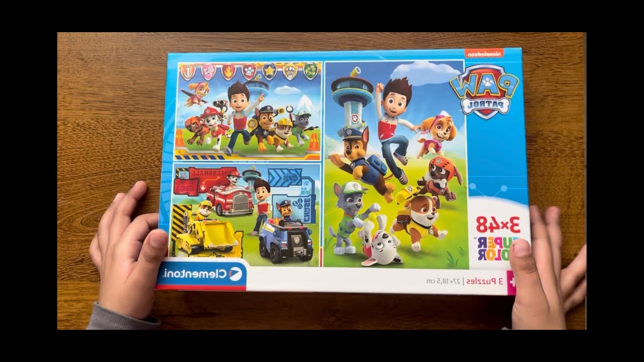 Paw Patrol Puzzle | 3 in 1 - YouTube