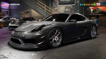 NFS Payback Porsche Cayman GT4 Customize Build (Modifiye) (1080p)
