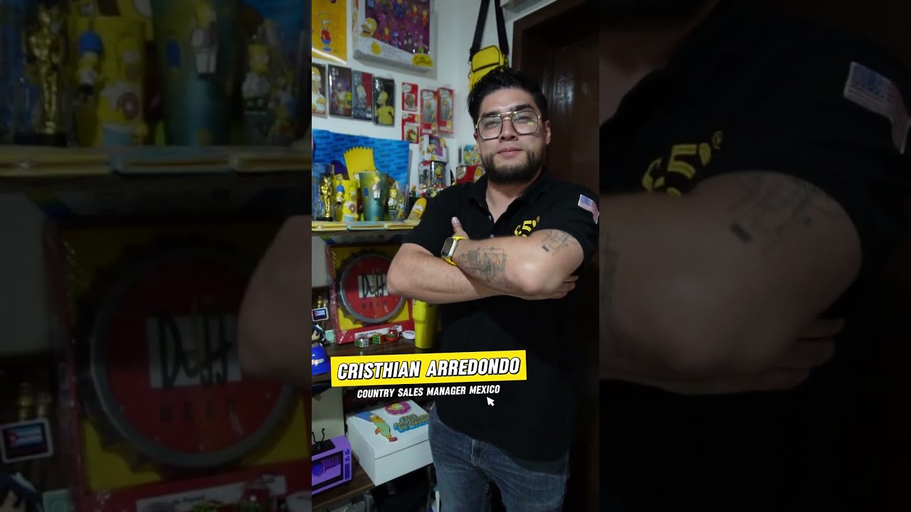 Conoce a Cristhian Arredondo, Country Sales Manager México