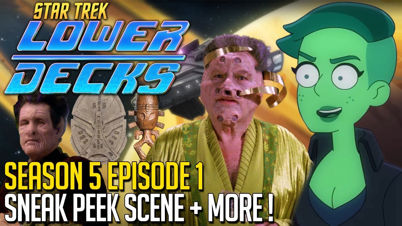 Star Trek Lower Decks Season 5 - Sneak Peek Scene + more ! - YouTube