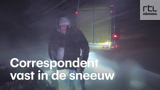 Metershoge Sneeuw In Oekraïne We Slapen Nog Minstens Een Nacht In De Auto