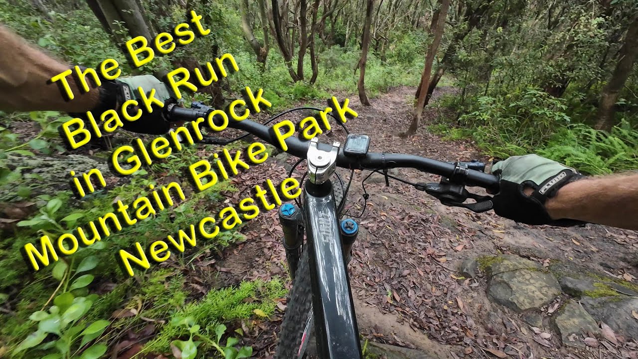 Glenrock Mountain Biking — заезд на Хиксон-стрит. Потрясающий скрытый секретный чёрный маршрут — ...