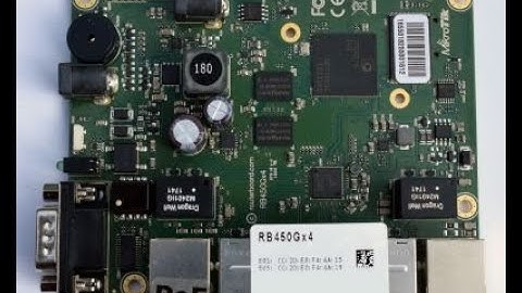 How to Netinstall Mikrotik RB450Gx4