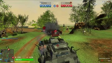 Red Alert 2: Apocalypse Rising - Allied Guardian GI/Battle Fortress Gameplay #2