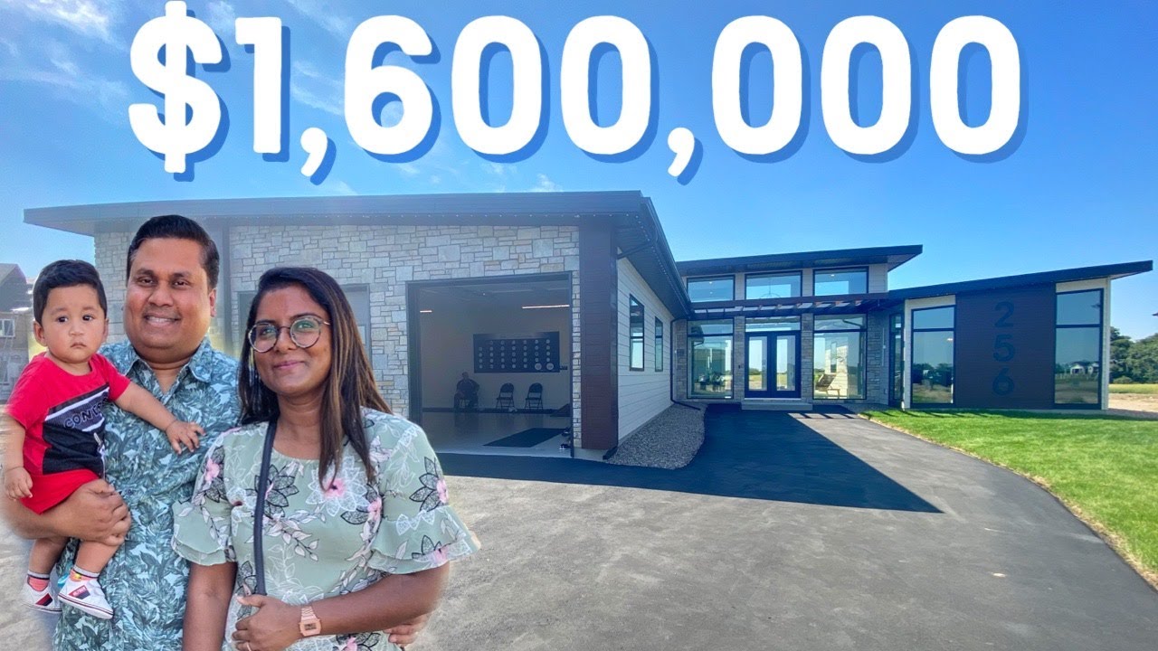 কানাডার সাস্কাটুন শহরে ১৩কোটি ৬০লক্ষ টাকার বিলাসবহুল বাড়ী দেখুন | Inside a $1.6 Million Dollar Home