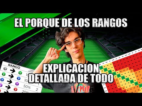 PORQUE LOS RANGOS SON ASI. COMO FUNCIONA TODO EN FC MOBILE