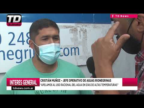 CRISTIAN MUÑOZ   APELAMOS AL USO RACIONAL DEL AGUA EN DÍAS DE ALTAS TEMPERATURAS 17 12 21