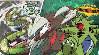 PLAYING IN THE SAND WITH TYRANITAR AND EXCADRILL IN POKEMON CHAMPIONS DRAFT LEAGUE | WPF VGC Week 2