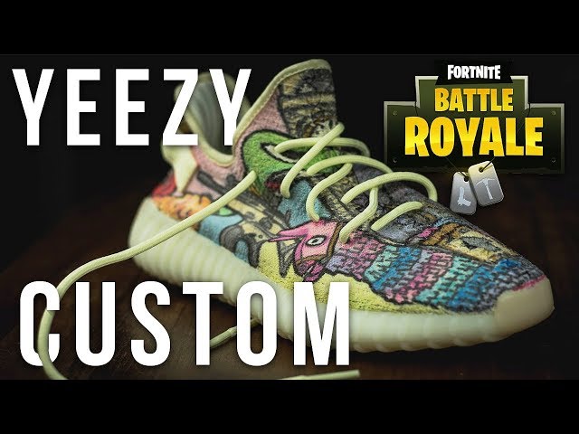 custom fortnite yeezys