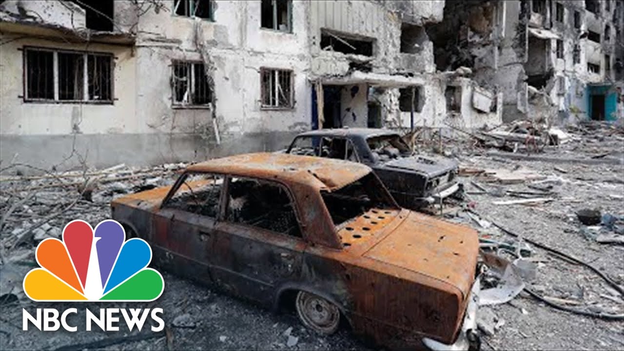 Inside Mariupol: Where Residents Bury Neighbors In Shell Craters