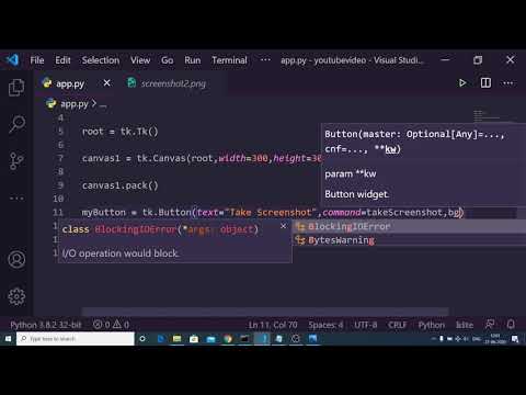 Python Screenshot Application
