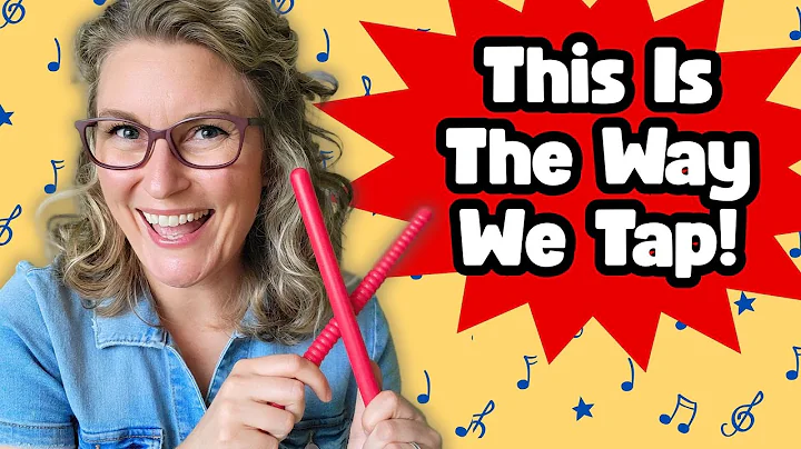 This Is The Way We Tap Our Sticks! | Rhythm sticks song | Music class for kids