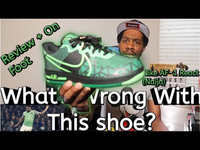 Nike Air Force 1 React Naija