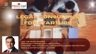 Legal Consulting for Startups | Founders Funders &amp; Friction Explained | Legal Specs x Pulastya Legal