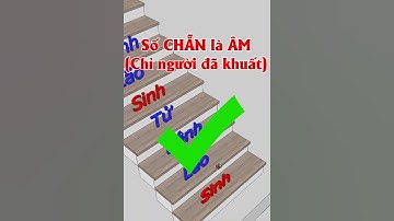 Tại sao khi xây bậc cầu thang phải là số chẵn? #shots