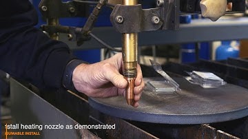 EX TRAFLAME® consumable install