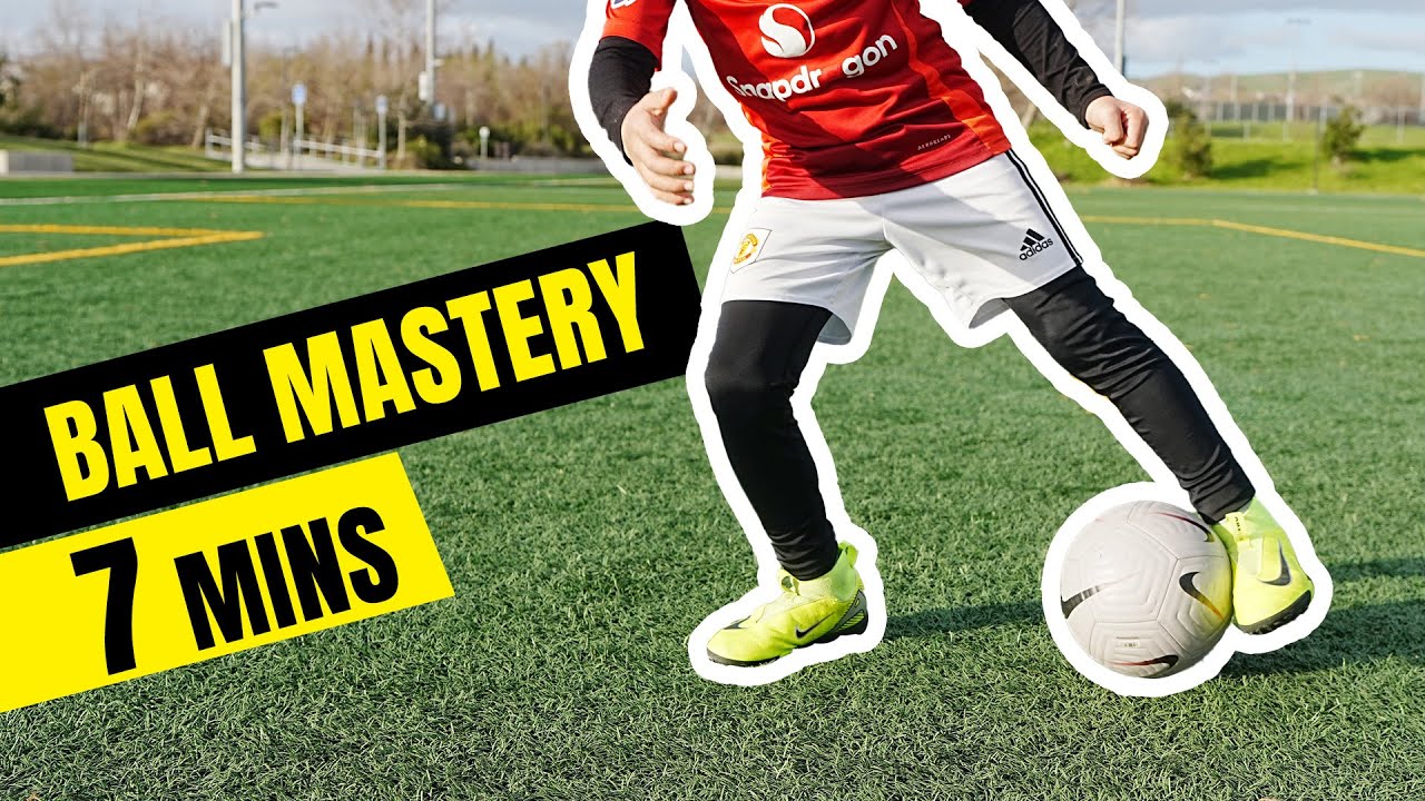 7 Minute Ball Mastery Routine | Soccer Ball Control Drills - YouTube