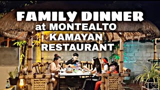 Dinner @ Montealto Kamayan Restaurant with Mihong and Mihang's cooking vlog