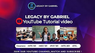FUTA MTH 101 Binomial Theorem and Expansion | Tutor: Strange | LEGACY by Gabriel 
