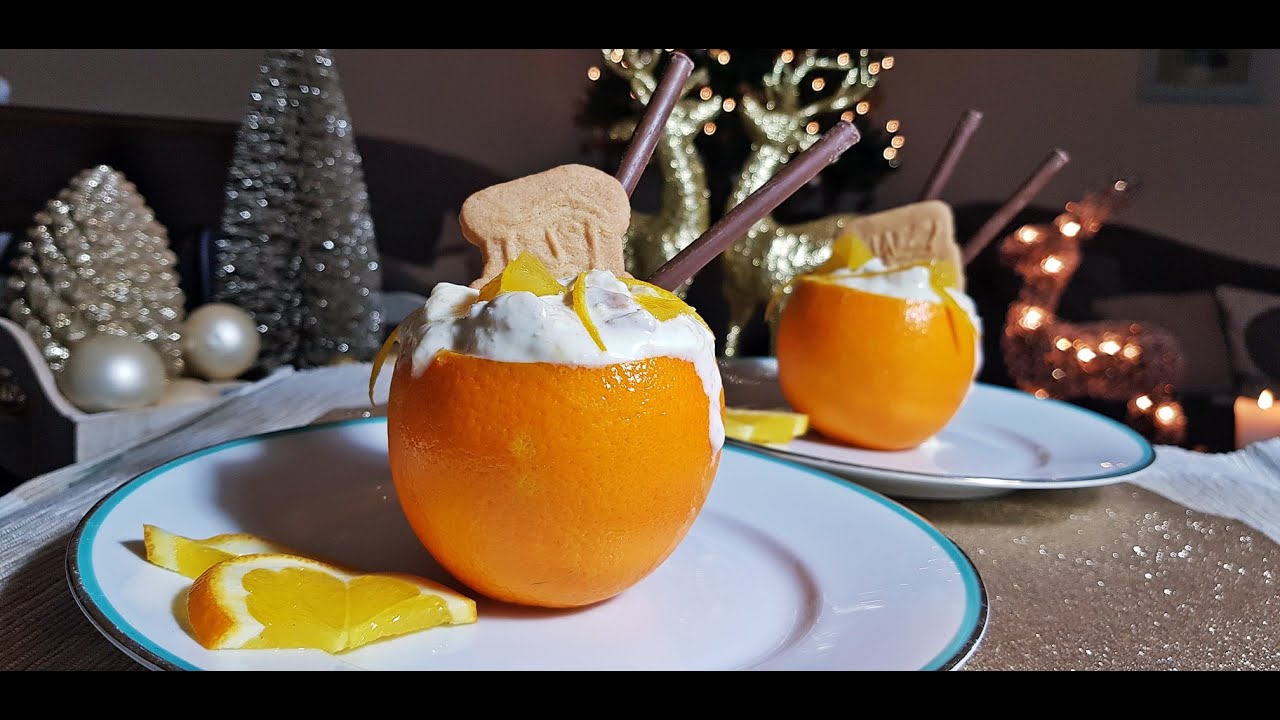 Orangen-Quark Dessert mit Spekulatius - YouTube