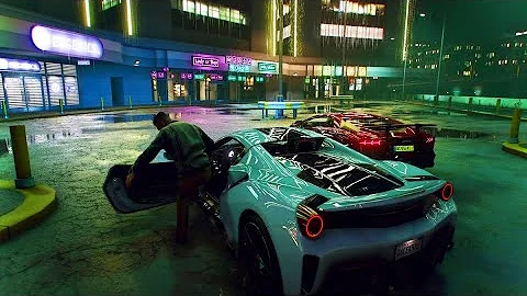 GTA 5 Next Level Graphics Realism Mod and Realistic Vegetation Addons Gameplay on RTX3060 4K60FPS