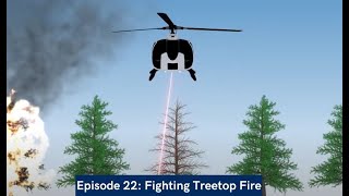 Fighting Treetop Fire- Fighting uncontrollable wildfires with AI