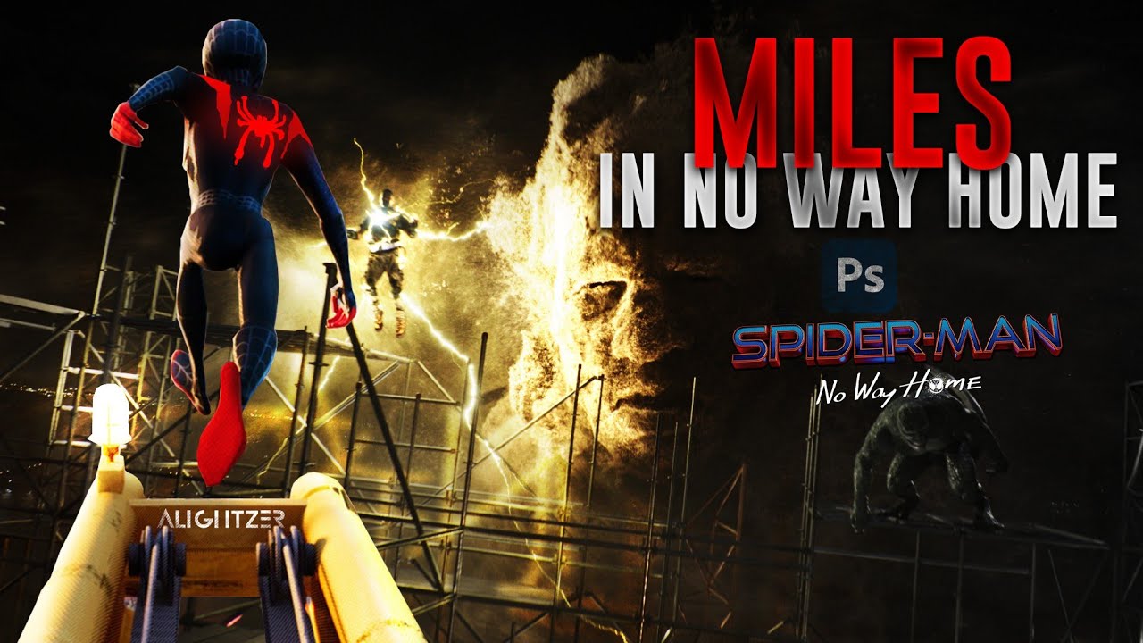 I Added Miles In No Way Home Photoshop SpeedArt Miles Into The No i-added-miles-in-no-way-home-photoshop-speedart-miles-into-the-no