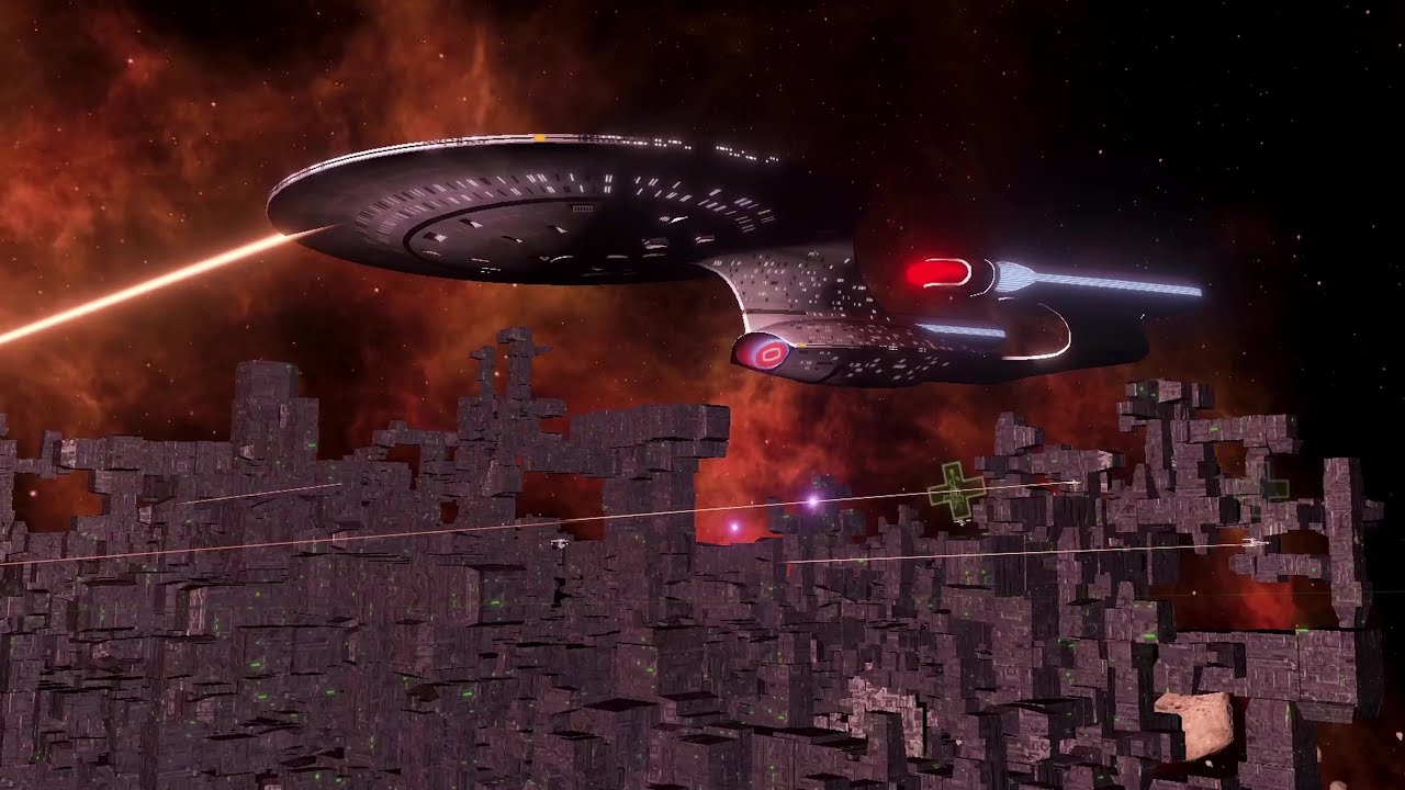 Federation fleet vs. the Star Trek New Horizons YouTube