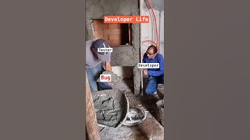 Developer Life #shortsfeed #shorts #developer #funny #tester #bug #viralvideo #memes #coder #fun