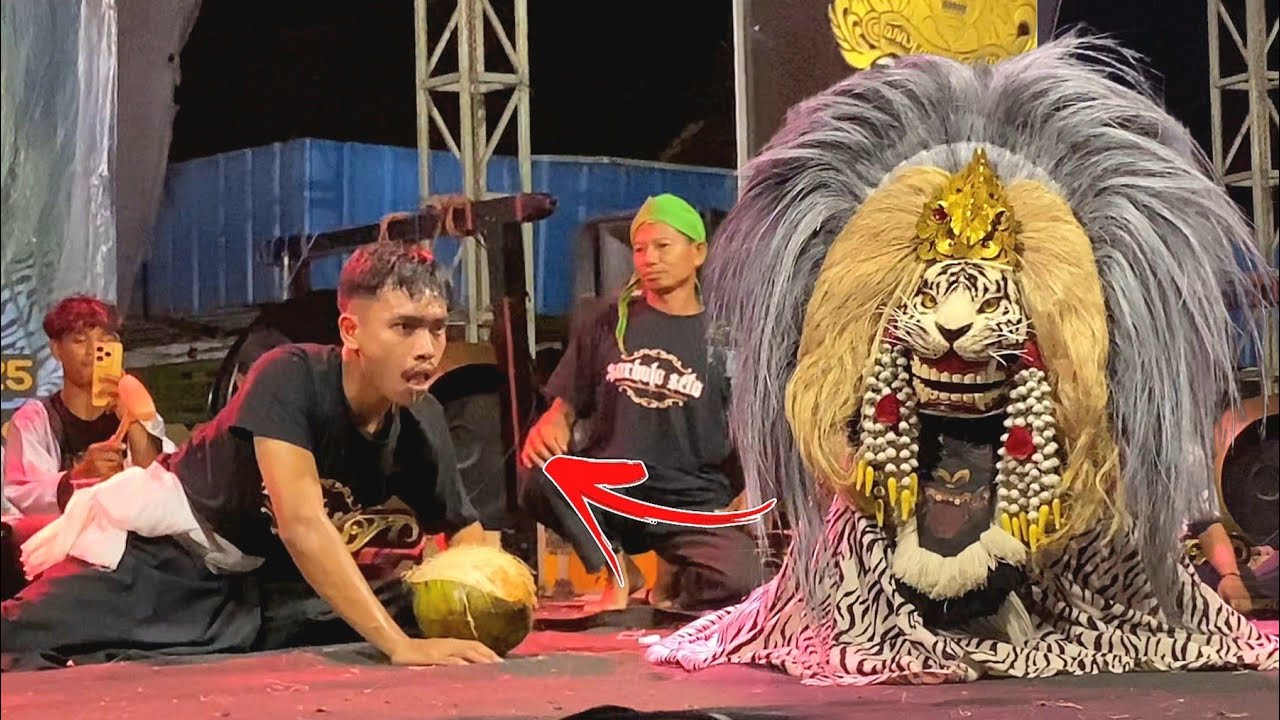 Barongan Putih Ngamuk Lepas Kendali !! Atraksi Pembarong Kesurupan Seni Barong SARDULO SETO