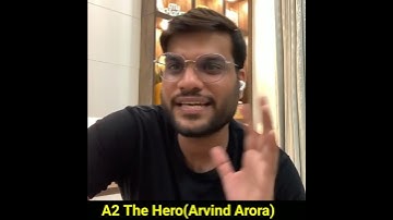 दूसरे Youtubers के बारे में क्या बोले A2 Sir 🤣। Arvind Arora Shorts।