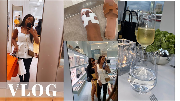 VLOG | LUXURY SHOPPING IN LONDON  + DINNERS + EVENTS + UNBOXING