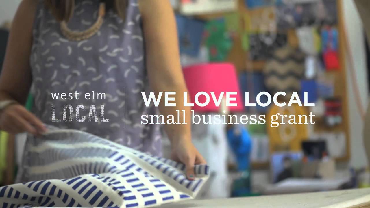 west elm Local Small Business Grant YouTube