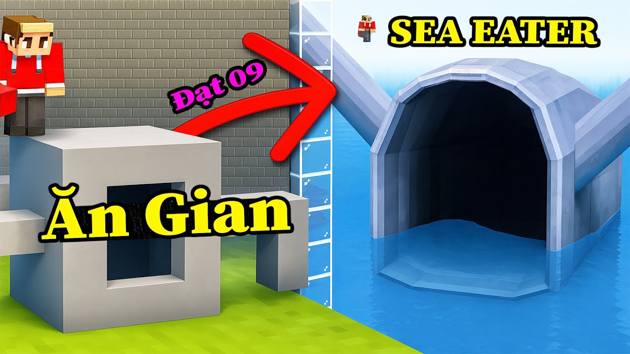 Cuộc Thi Xây Dựng SEA EATER Bất Ổn - Đạt 09 Đã Chiến Thắng Nhờ Chơi Ăn Gian 🤣