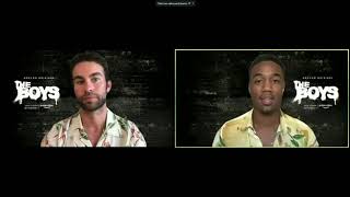 The Boys Season 2: Chace Crawford (The Deep) and Jessie T. Usher (A-Train)