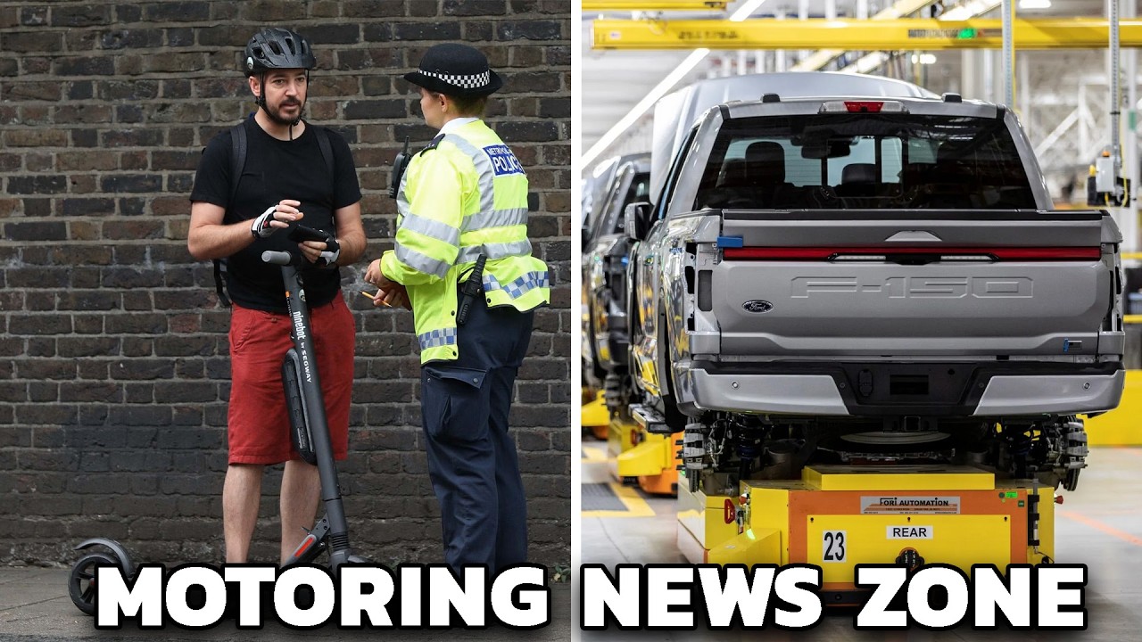 Ford’s AI Workers Reversal, Illegal E-scooters and more… Motoring News Zone